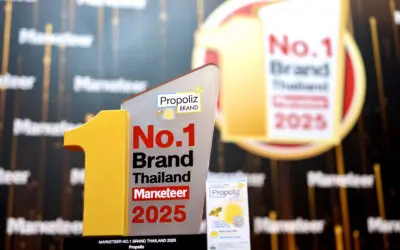 ‘โพรโพลิซ’ คว้ารางวัล Marketeer No.1 Brand Thailand 2025