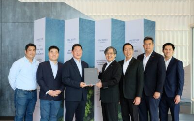 มิตซูบิชิ เอลเลเวเตอร์ ผนึกกำลังโครงการ “วัน ริเวอร์ พระราม 3”ลงนามสัญญาติดตั้งลิฟต์โดยสาร